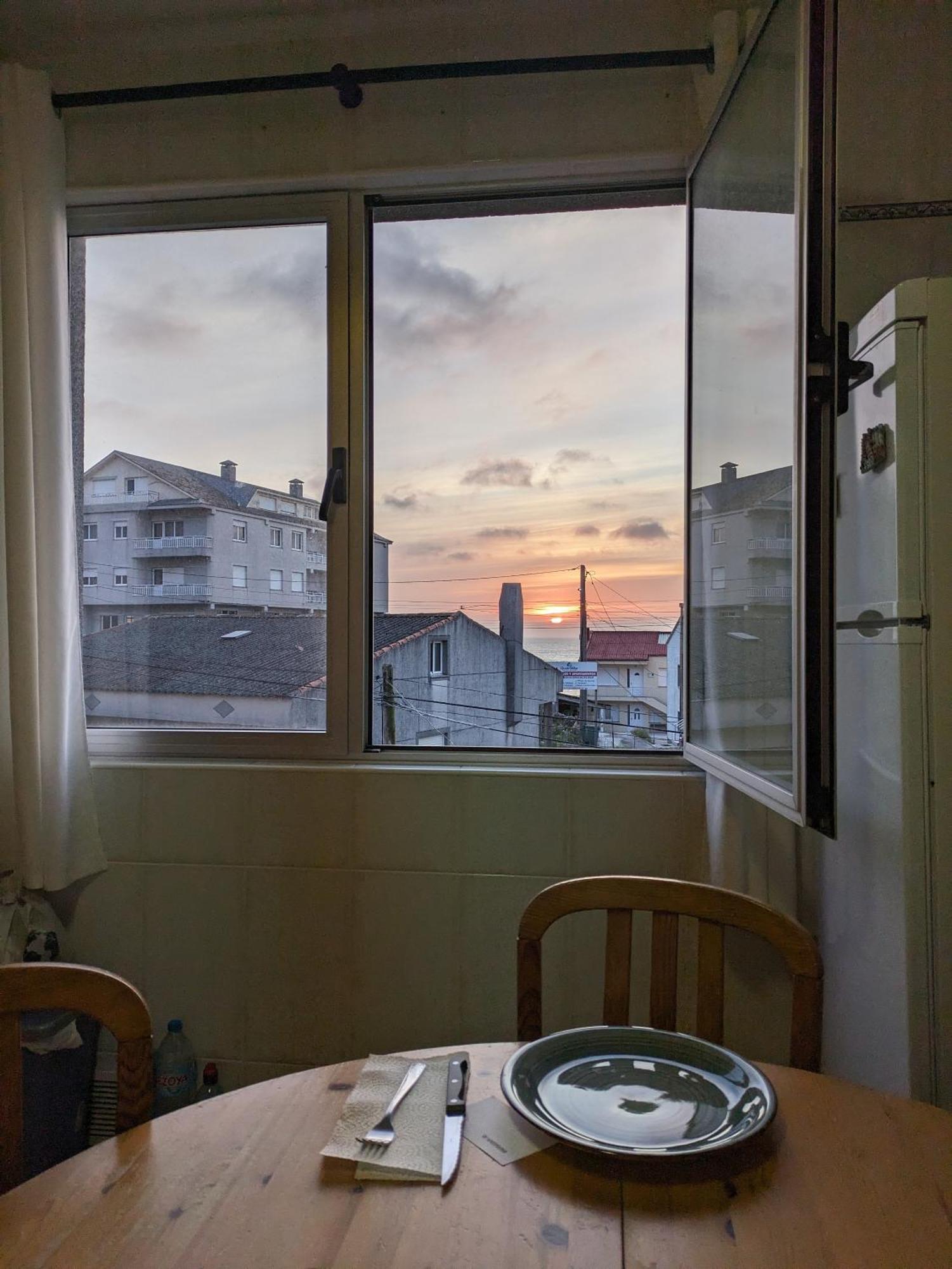 Apto En Muxia Con Vistas Al Mar Saude Doce Экстерьер фото